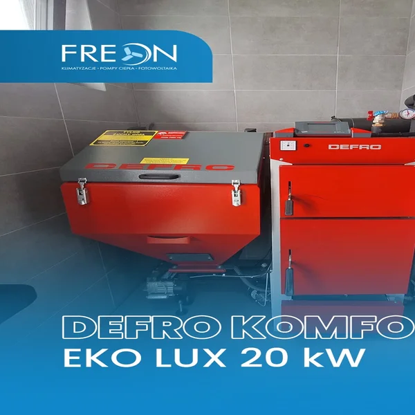 FREON realizacja — Kocioł DEFRO + instalacja CO